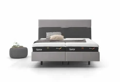 Tempur Relax Bett Texture Bicolor Ash Grey> Betten
