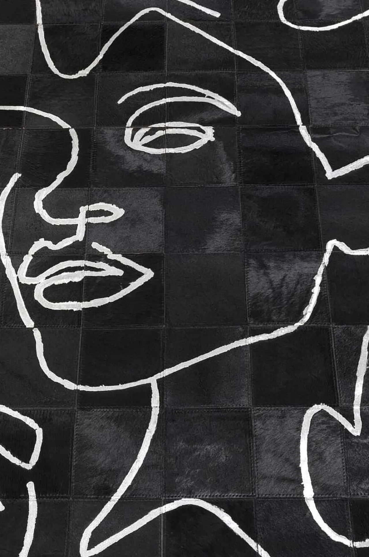 KARE Design Teppich Art Faces 200X300> Felle & Fellteppiche