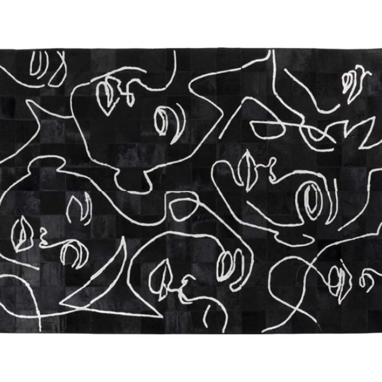 KARE Design Teppich Art Faces 200X300> Felle & Fellteppiche