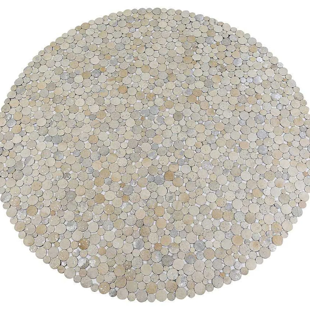 KARE Design Teppich Circle Beige Rund 250> Felle & Fellteppiche