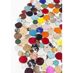 KARE Design Teppich Circle Multi O150Cm> Felle & Fellteppiche