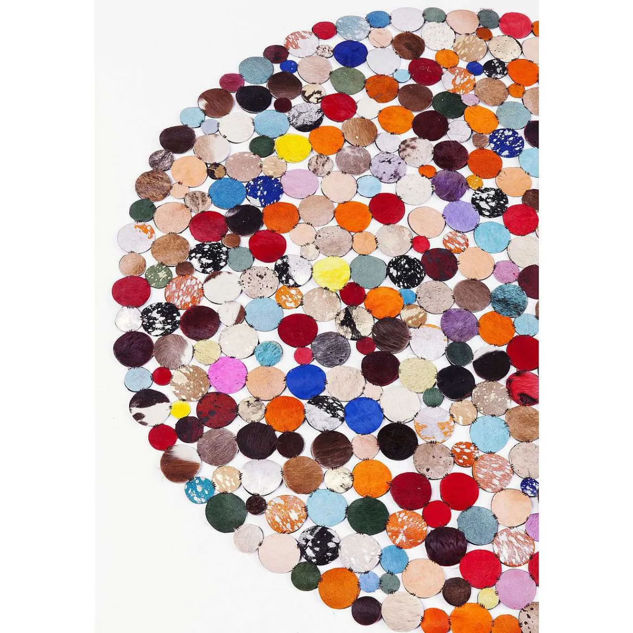 KARE Design Teppich Circle Multi O150Cm> Felle & Fellteppiche