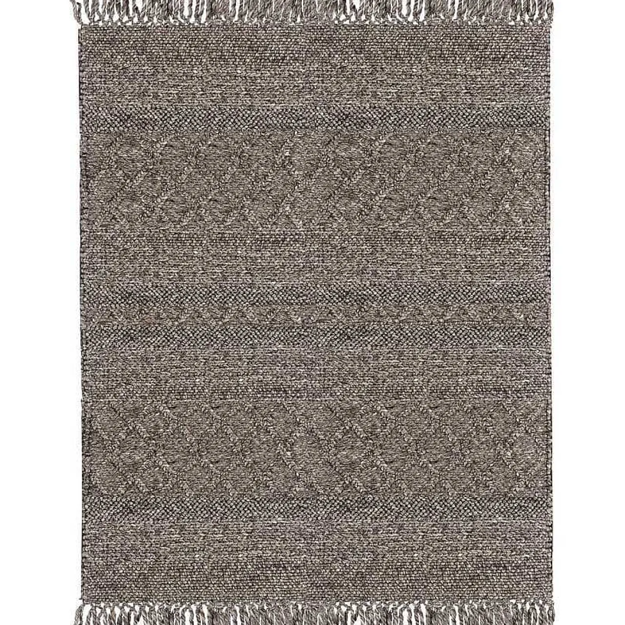 mutoni lifestyle Teppich Hiruni Braun 140X200> Hochflorteppiche