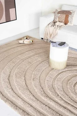 By-Boo Teppich Maze 160X230 Beige> Hochflorteppiche