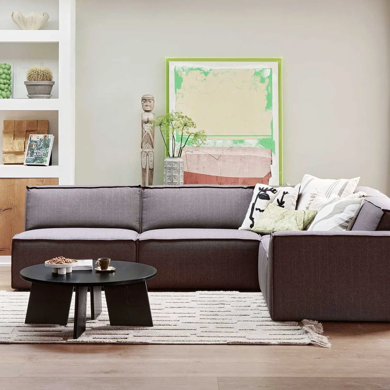 mutoni living Teppich Meer Natur 170X240> Hochflorteppiche