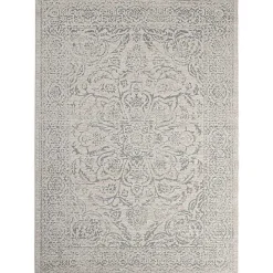 mutoni lifestyle Teppich Nora Blau Creme 200X290> Kurzflorteppiche
