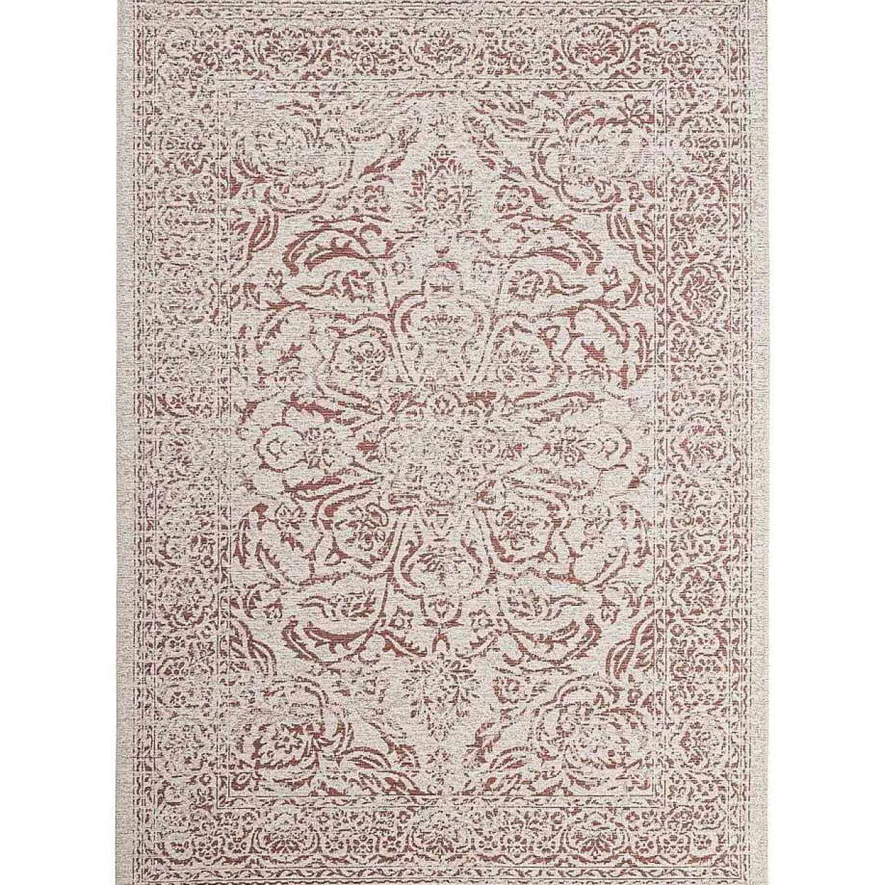 mutoni lifestyle Teppich Nora Rot Creme 200X290> Kurzflorteppiche