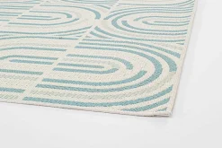 mutoni lifestyle Teppich Nour Blau 160X230> Kurzflorteppiche