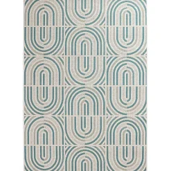 mutoni lifestyle Teppich Nour Blau 160X230> Kurzflorteppiche