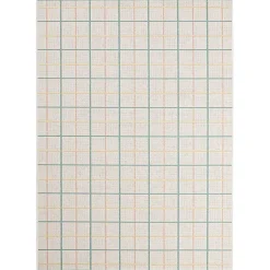mutoni lifestyle Teppich Nour Blau 200X290> Kurzflorteppiche