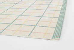 mutoni lifestyle Teppich Nour Blau 200X290> Kurzflorteppiche