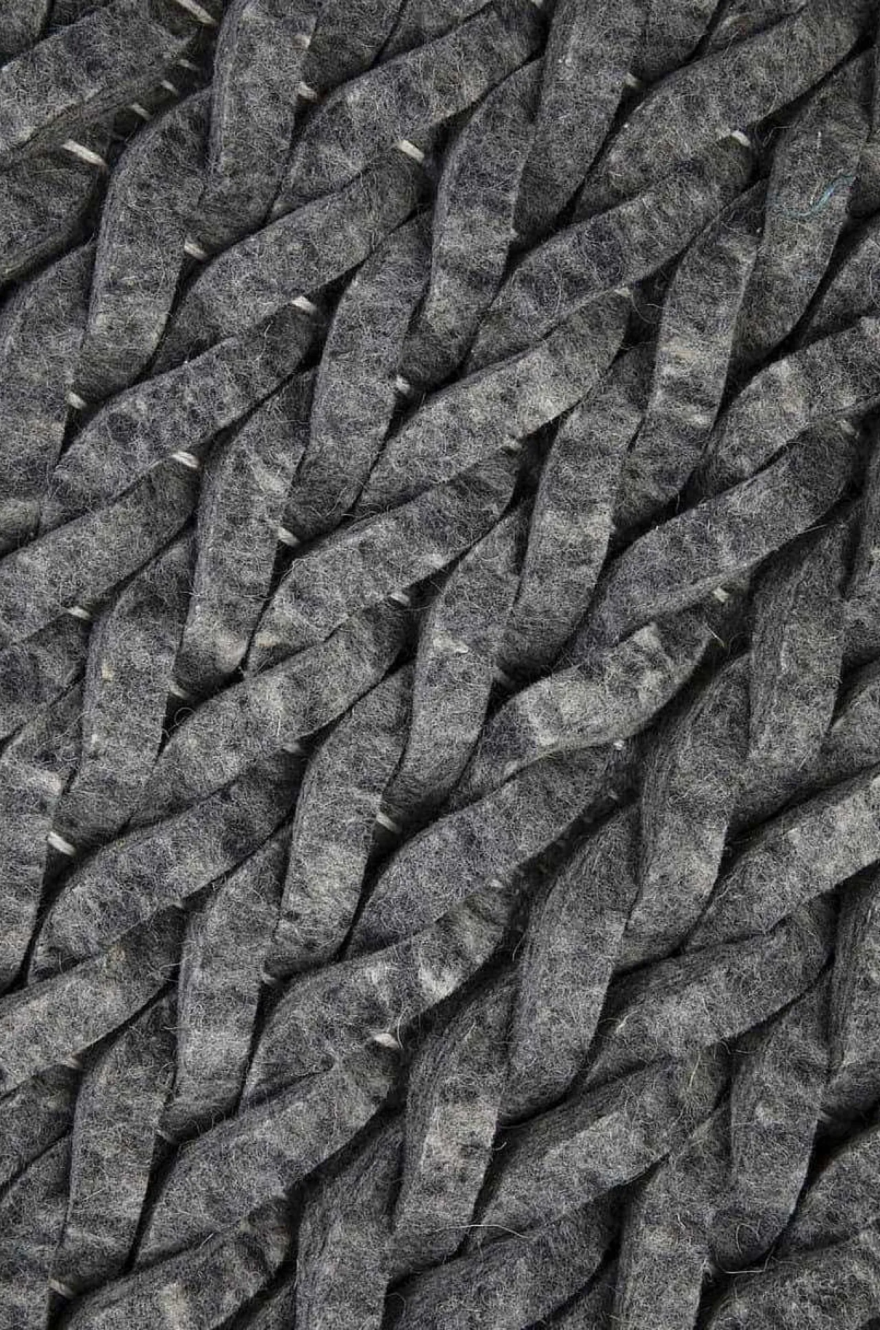KARE Design Teppich Treccia 170X240> Hochflorteppiche
