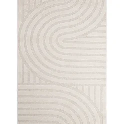 mutoni lifestyle Teppich Zina Creme 200X290> Kurzflorteppiche