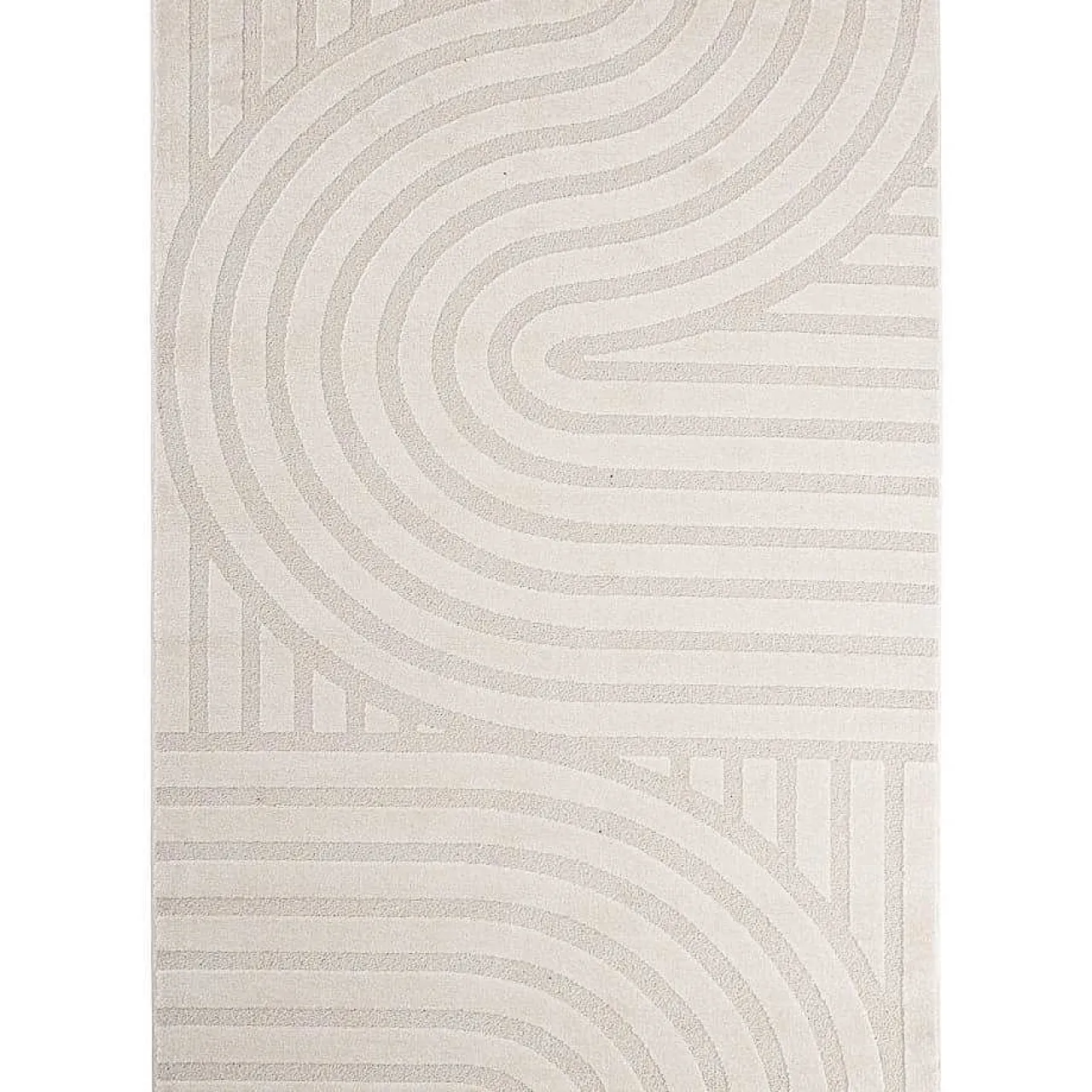 mutoni lifestyle Teppich Zina Creme 200X290> Kurzflorteppiche