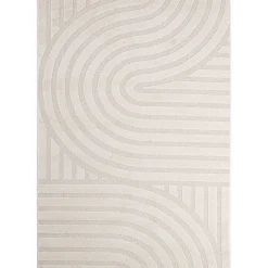 mutoni lifestyle Teppich Zina Creme 160X230> Kurzflorteppiche