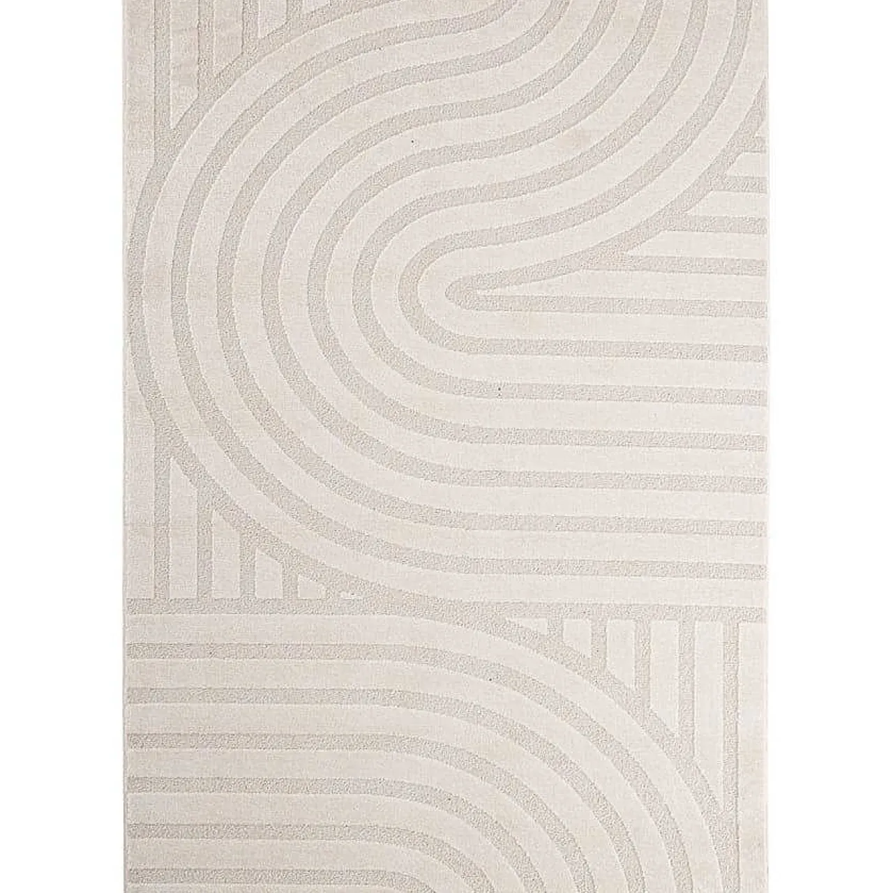 mutoni lifestyle Teppich Zina Creme 160X230> Kurzflorteppiche