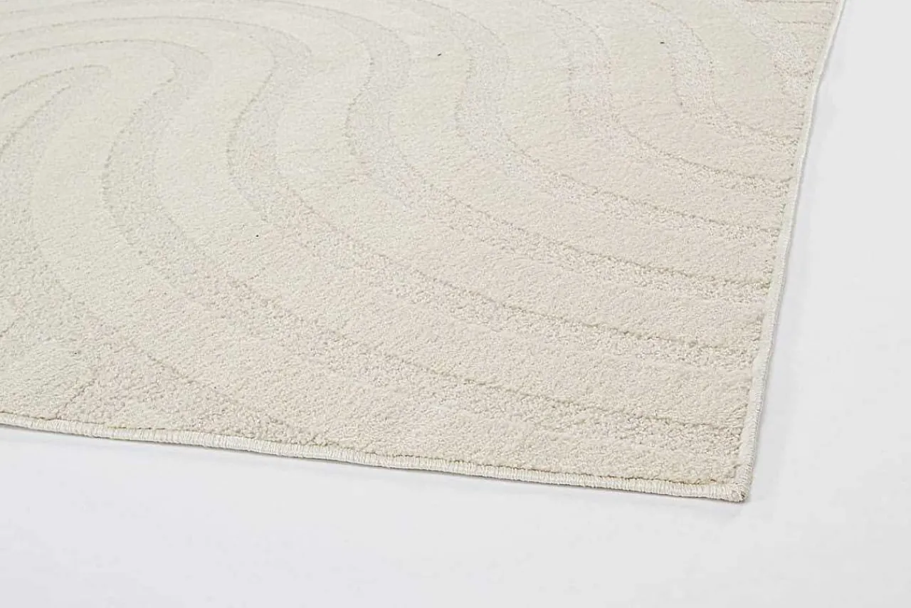 mutoni lifestyle Teppich Zina Creme 160X230> Kurzflorteppiche
