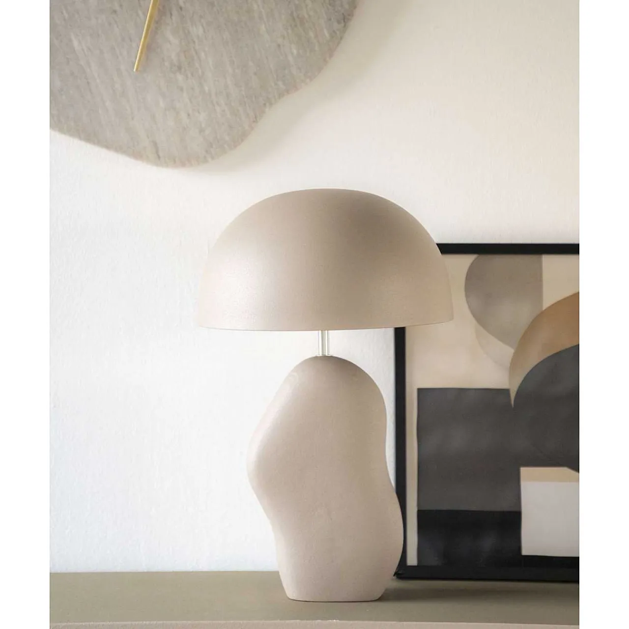 By-Boo Tischlampe Aizu Taupe> Tischleuchten