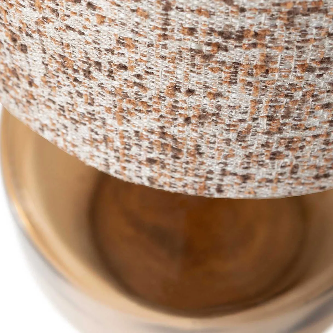 mutoni living Tischlampe Autumn 1 Braun Melange 90> Tischleuchten