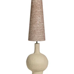 mutoni living Tischlampe Ios Braun Melange 60> Tischleuchten