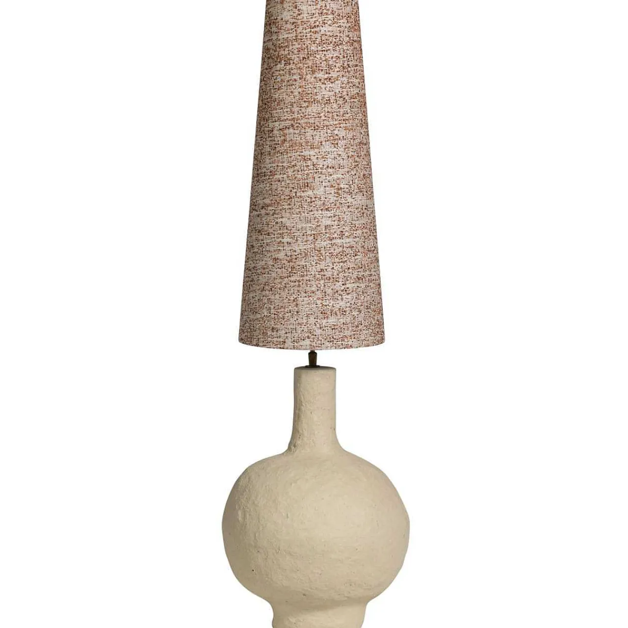 mutoni living Tischlampe Ios Braun Melange 60> Tischleuchten
