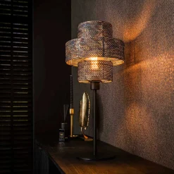 mutoni industrial Tischlampe Lantern 1L> Tischleuchten