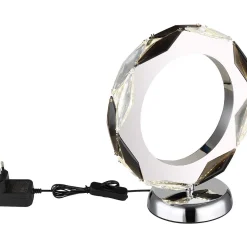 mutoni light Tischleuchte Aurara Metall Verchromt Led><noscript><img width=