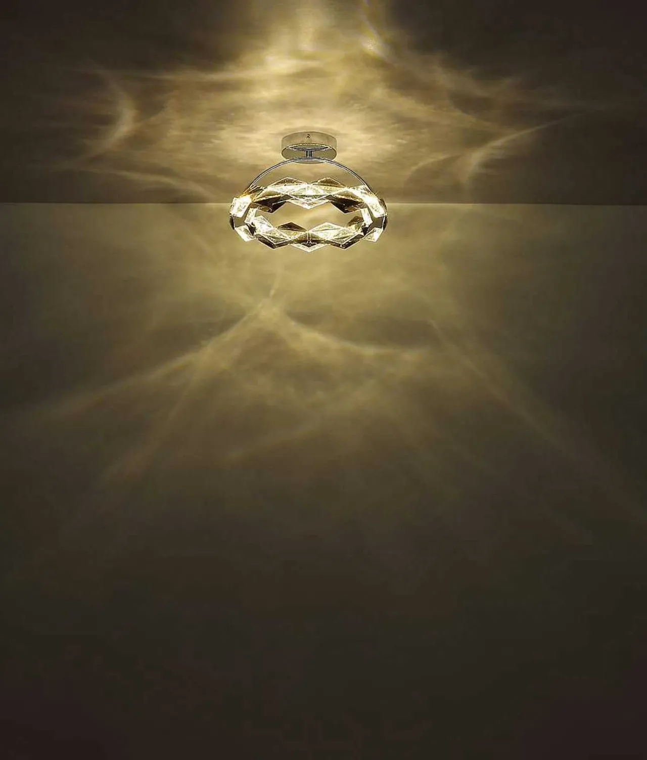 mutoni light Tischleuchte Aurara Metall Verchromt Led> Led-Tischleuchten
