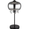 mutoni light Tischleuchte Corry Metall Schwarz Matt 1Xe27 Led> Led-Tischleuchten