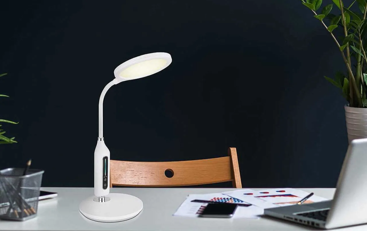 mutoni light Tischleuchte Fruggy Weiss Matt Led> Led-Tischleuchten