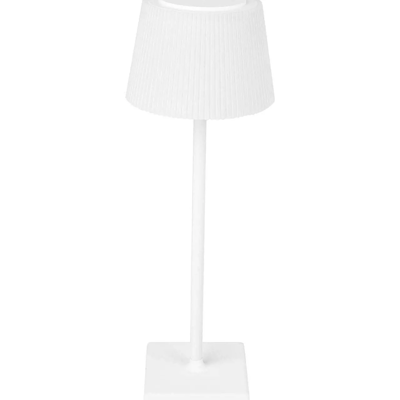 mutoni light Tischleuchte Gregoir Metall Weiss Matt Led> Led-Tischleuchten