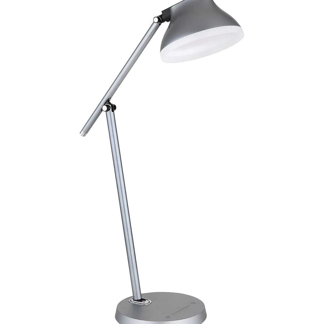 mutoni light Tischleuchte Halvar Aluminium Grau Matt Led> Led-Tischleuchten