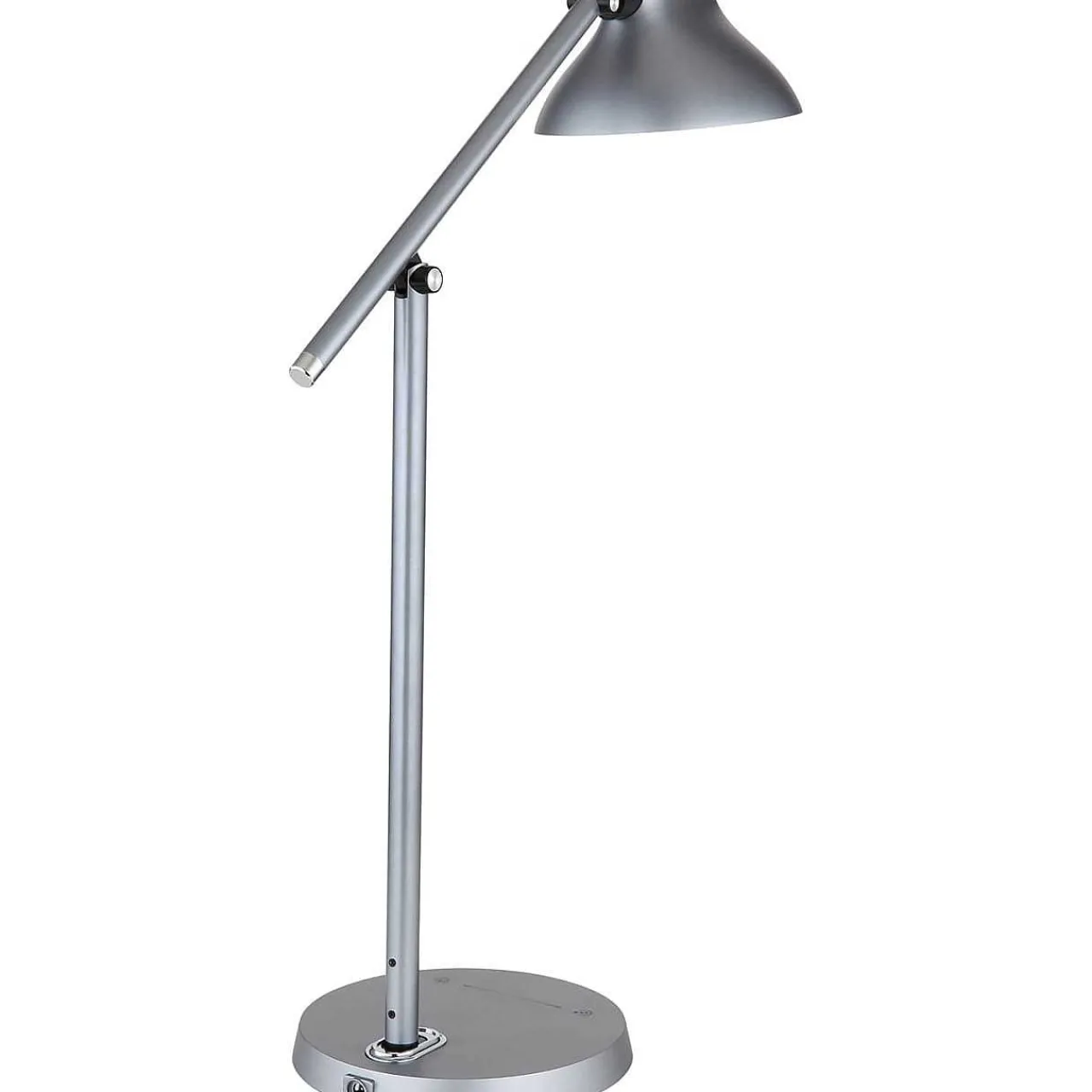 mutoni light Tischleuchte Halvar Aluminium Grau Matt Led> Led-Tischleuchten