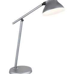 mutoni light Tischleuchte Halvar Aluminium Grau Matt Led><noscript><img width=