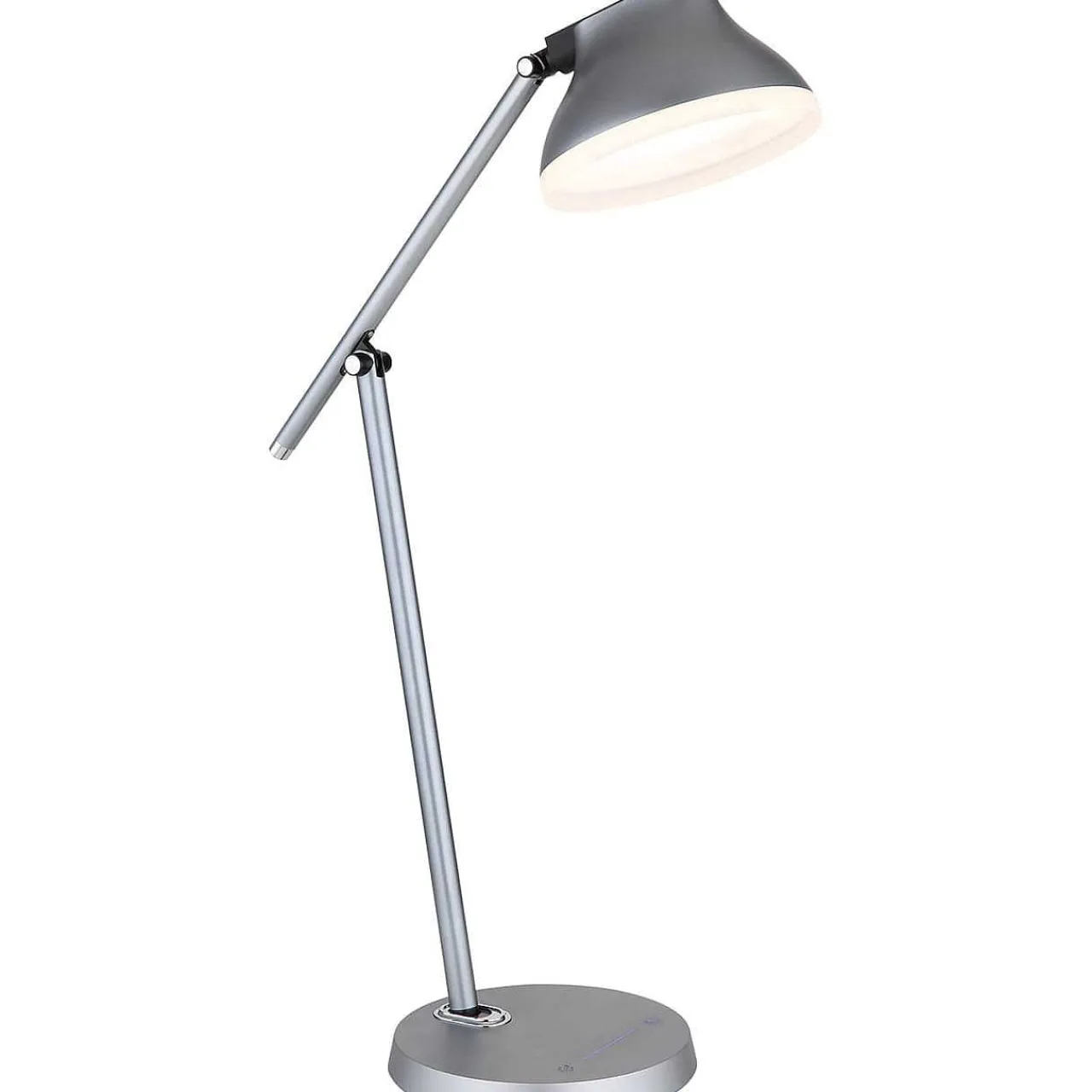 mutoni light Tischleuchte Halvar Aluminium Grau Matt Led> Led-Tischleuchten
