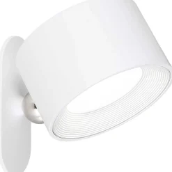 mutoni light Tischleuchte Jorje Metall Weiss Matt Led> Led-Tischleuchten