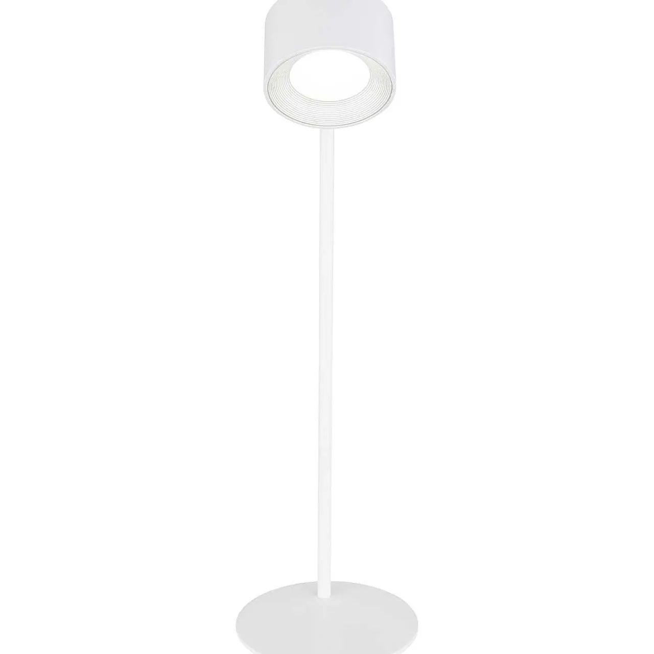 mutoni light Tischleuchte Jorje Metall Weiss Matt Led> Led-Tischleuchten