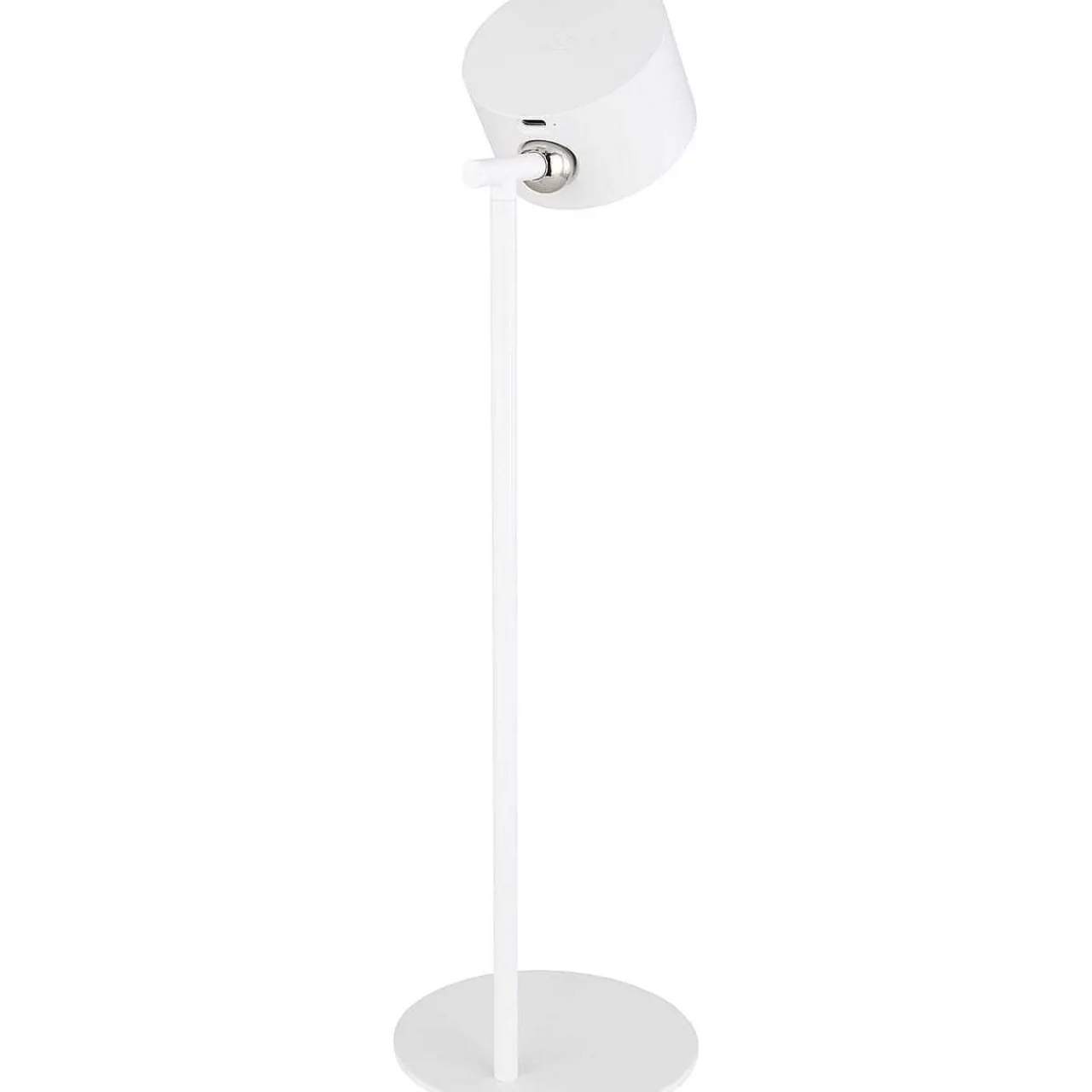 mutoni light Tischleuchte Jorje Metall Weiss Matt Led> Led-Tischleuchten