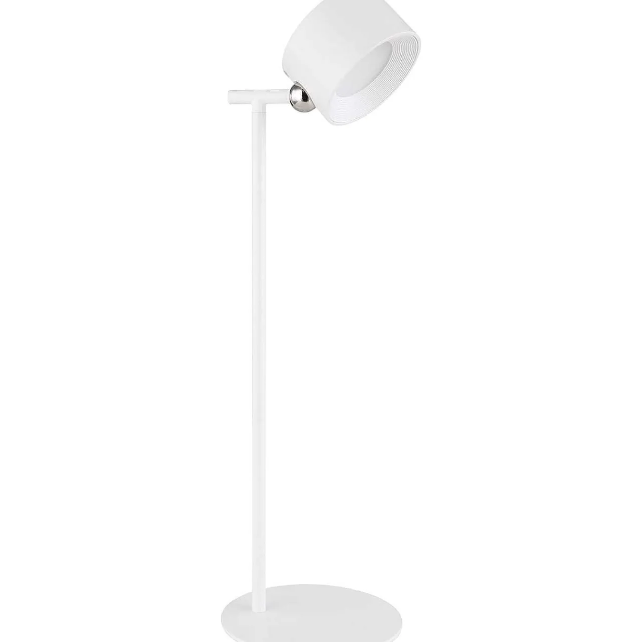mutoni light Tischleuchte Jorje Metall Weiss Matt Led> Led-Tischleuchten