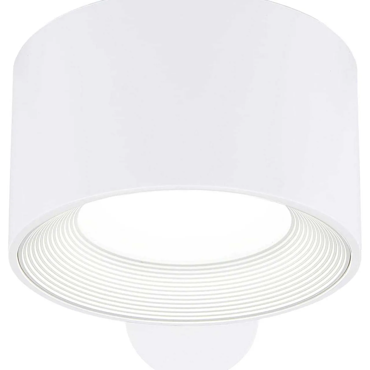 mutoni light Tischleuchte Jorje Metall Weiss Matt Led> Led-Tischleuchten