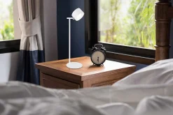 mutoni light Tischleuchte Jorje Metall Weiss Matt Led><noscript><img width=