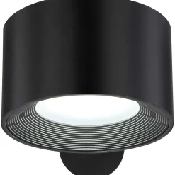 mutoni light Tischleuchte Jorje Metall Schwarz Matt Led><noscript><img width=