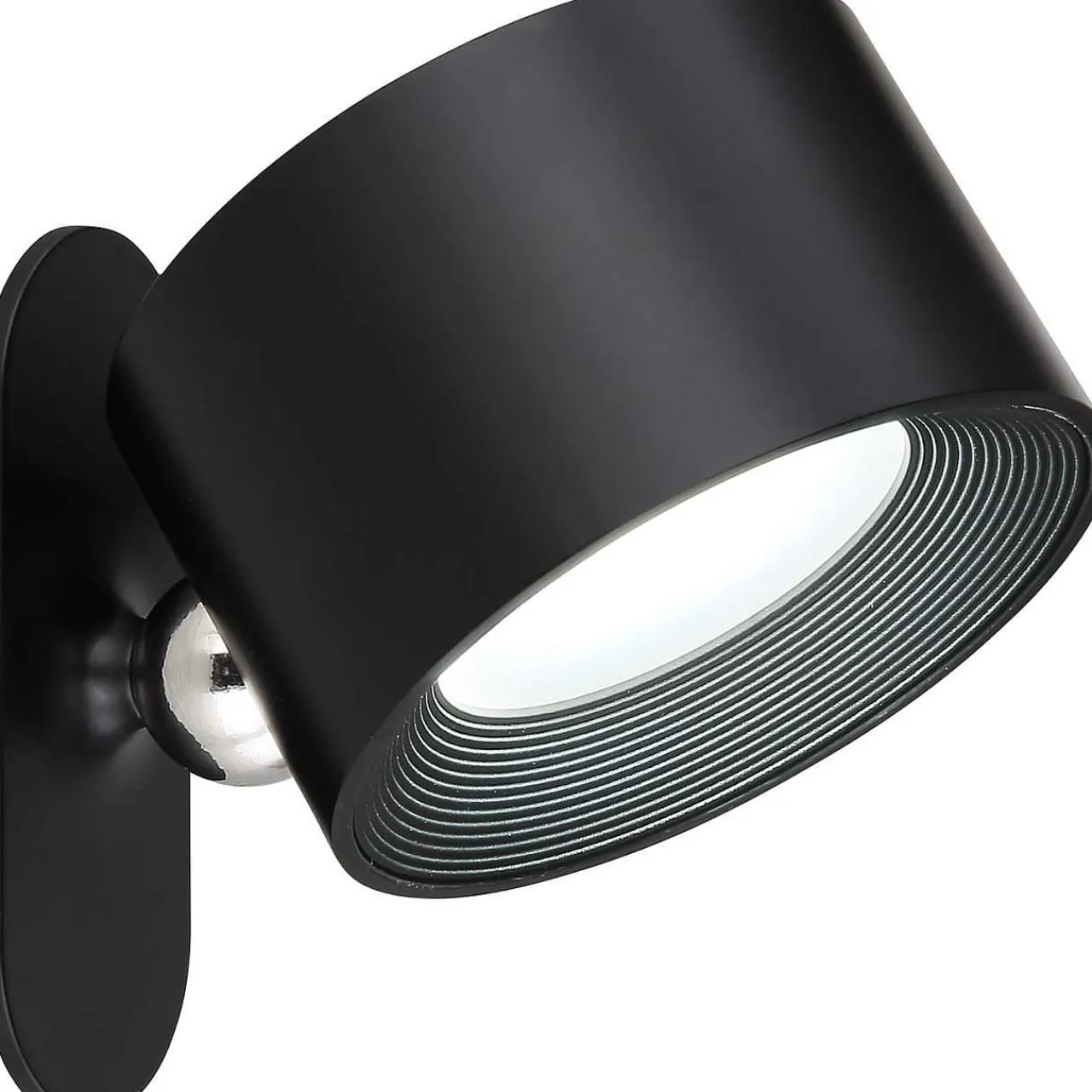 mutoni light Tischleuchte Jorje Metall Schwarz Matt Led> Led-Tischleuchten
