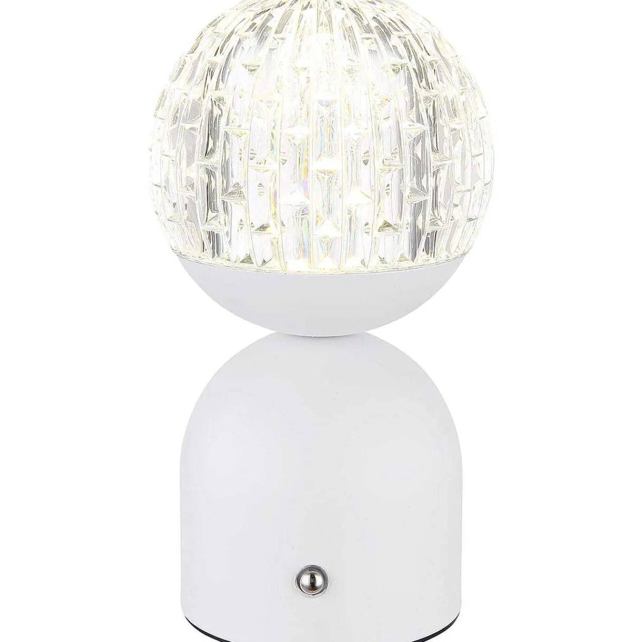 mutoni light Tischleuchte Julsy Metall Weiss Matt Led> Led-Tischleuchten