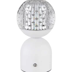 mutoni light Tischleuchte Julsy Metall Weiss Matt Led> Led-Tischleuchten