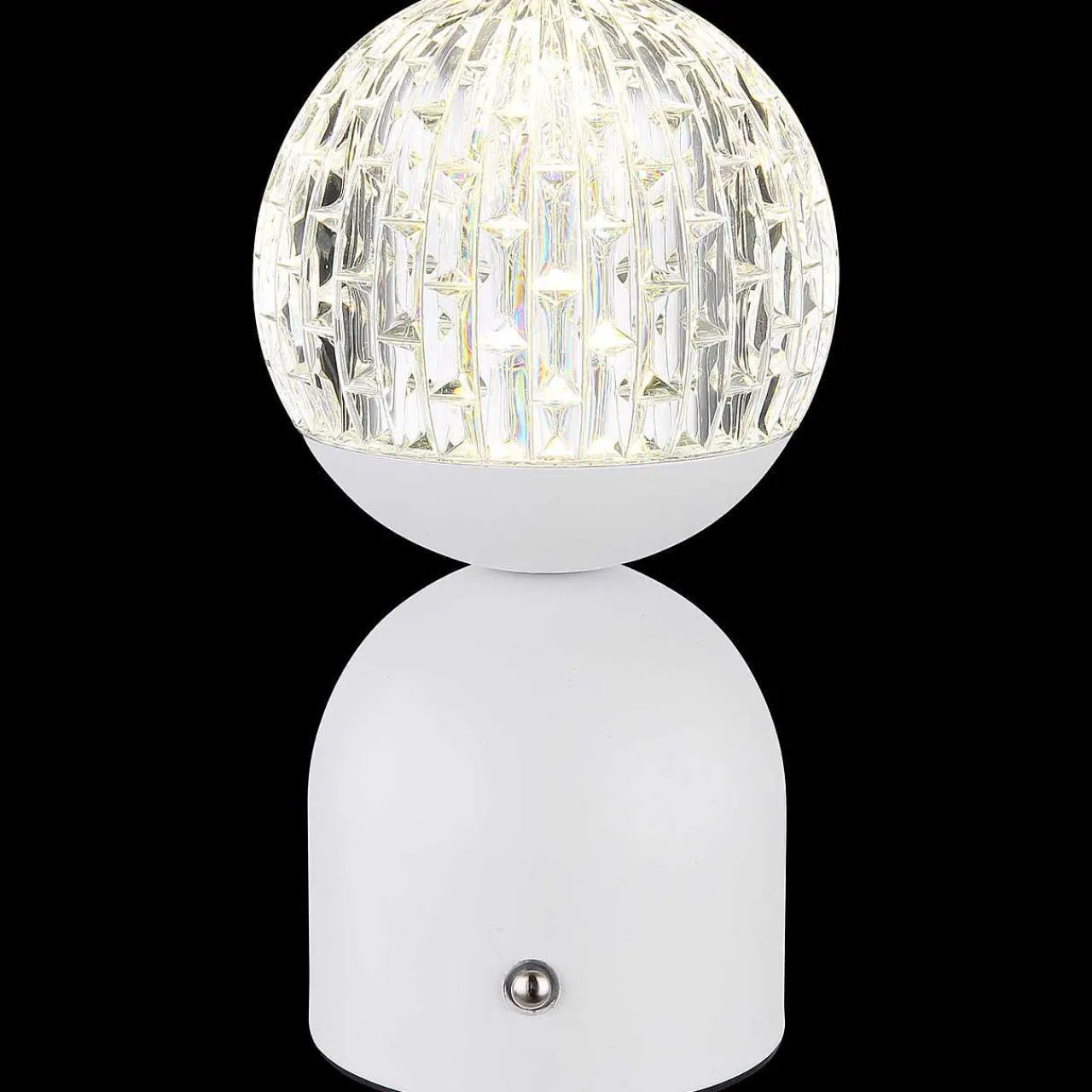mutoni light Tischleuchte Julsy Metall Weiss Matt Led> Led-Tischleuchten