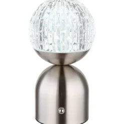 mutoni light Tischleuchte Julsy Metall Nickel Matt Led> Led-Tischleuchten