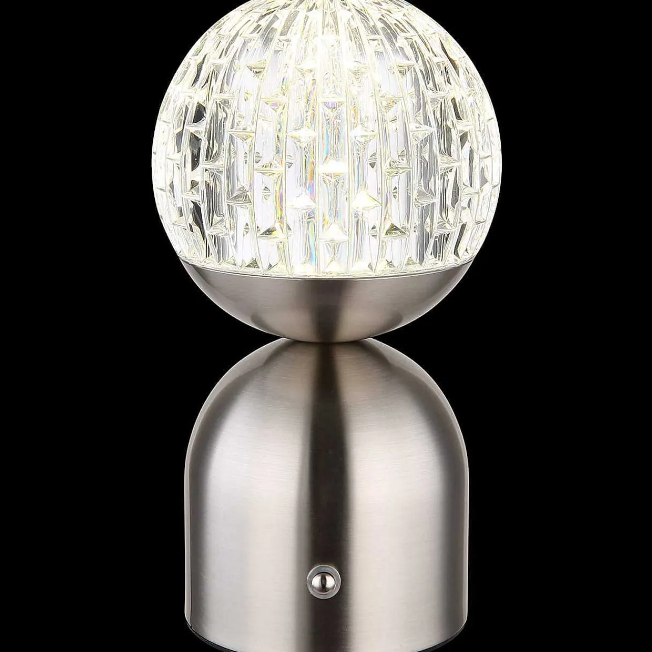 mutoni light Tischleuchte Julsy Metall Nickel Matt Led> Led-Tischleuchten