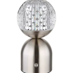 mutoni light Tischleuchte Julsy Metall Nickel Matt Led><noscript><img width=
