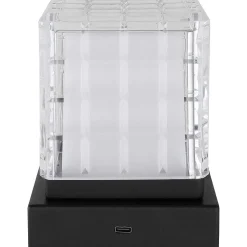 mutoni light Tischleuchte Lunki Metall Schwarz Matt Led 10><noscript><img width=